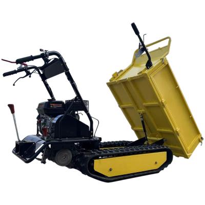 China Hotels Tilting Mini Crawler Dumper Used For Farm Labor Or Construction Works for sale