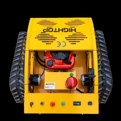 China HT~750 Automatic Remote Control Slope Mower Robot Lawn Mower Crawler 4-Stroke Gasoline Self Propelled Lawn Mowers for sale