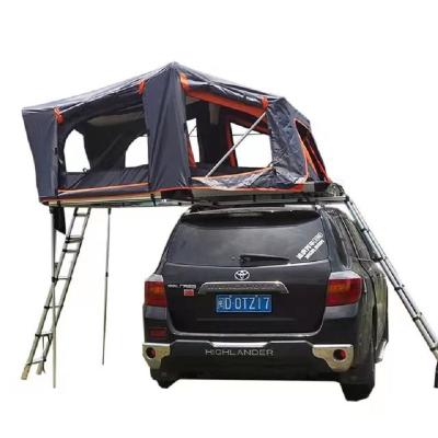 China Camouflage/Field Play Factory Customized 4 Person Folding Family Roof Top Tents Hard Top Shell Car Trailer Camping Automatic Camper for sale