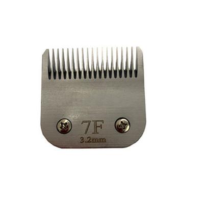 China Sustainable Hair Blades Carbon-infused Steel Detachable Pet Clipper Blade for sale