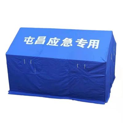 China Hot Selling Emergency Waterproof Sunshade Tent For Disaster Relief Tent Custom Made Refugee Tent for sale