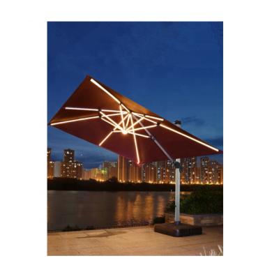 China Modern Style 3*3M/3*4M Modern Umbrella With Lightweight Umbrella Outdoor Umbrella Garden Large Size for sale