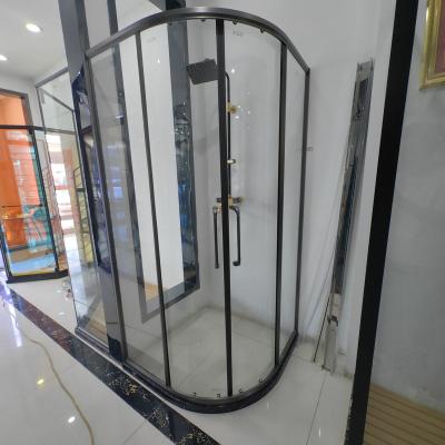 China New Design High Quality Waterproof Hot Selling Room Shower Nice And Casual Glass Sliding Door for sale