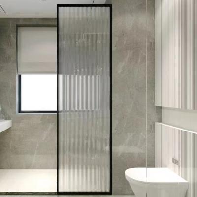 China Waterproof High Quality Cheap Aluminum Sliding Door Double Price Glass Sliding Doors Bathroom Two Sliding Doors for sale