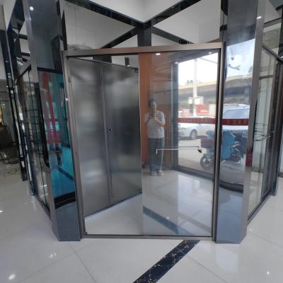 China Waterproof professional custom aluminum glass sliding door from China shower room tempered glass shower cubicle for sale