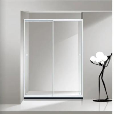 China Waterproof tempered glass indoor shower room partition glass for household/hotel/villa use for sale