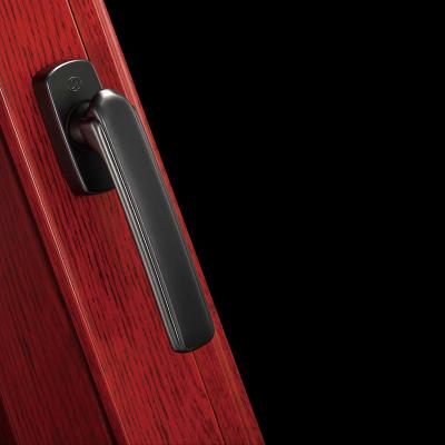 China Modern High Quality Modern Stainless Steel Long Entry Shower Black Sliding Glass Door Handle for sale