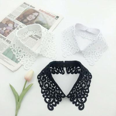 China Women's Detachable Fake Collar Fake Collar Lace Collar Women's Bib Shirt Accessories Custom Half Fake Sleeveless for sale