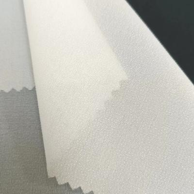 China Soft Manufacturer Woven Fusible Adhesive Interlining 100%Polyester Fabric for sale