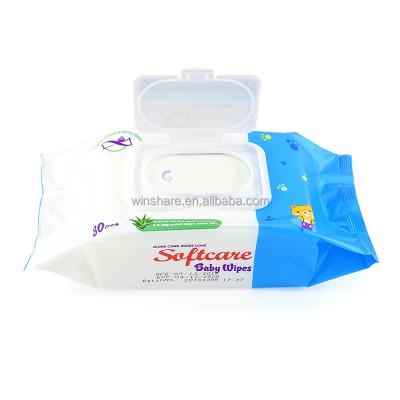 China OEM Factory Good Quality Daily Life Cloths For Baby Wet Disposable Water Wipes Non Woven Fabric Wholesale Baby Cloths for sale