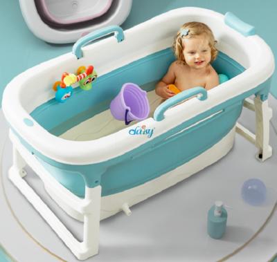 China Best Cheap Viable Plastic Free Standing Non-slip Floating Newborn Baby Tub Seat Spa Portable Foldable Bathtubs For Kids for sale