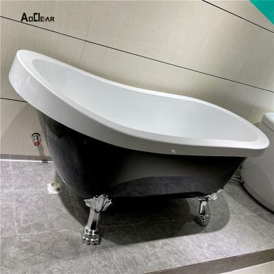 China New Spa Bear Large Clawfoot Bath Freestanding Modern Japanese Colorful Acrylic Baths Walk In Built In Feet Tub For Seniors Garden For Sale for sale