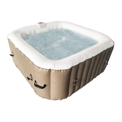 China Portable and Inflatable Hot Tub Hawaii Airjet Hot Tub Place Inflatable Hot Tub Hot Tub Spa for 2-4 Person for sale