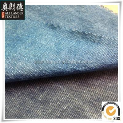 China Plain 55% 45% Cotton Denim Canvas Fabric for sale