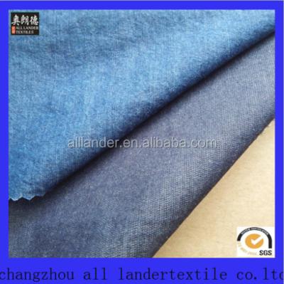 China Antistatic 100% cotton cambric denim fabric for shrits for sale