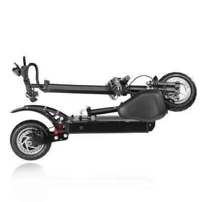 China Q7 52V28AH 10 Inch Unisex Dual Motors 3200W Folding Electric Scooter for sale