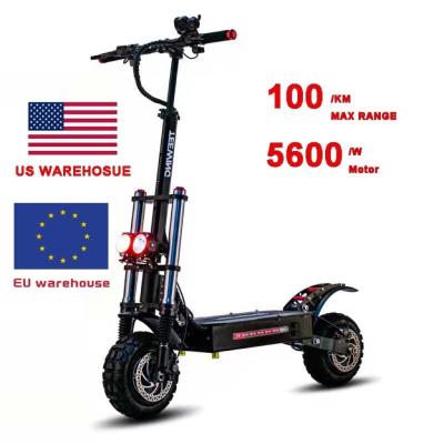 China High Quality US\EU Unisex Warehouse TEEWING X4 60V 5600W Dual Motor Electric Scooter for sale