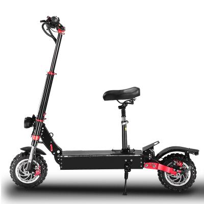 China Unisex Electric Scooter S4 Adult 11 Inch Dual Tire 60V Lithium Battery Off-Road Motors 5600W Folding High Speed for sale