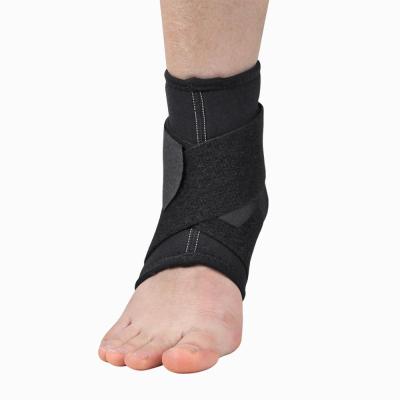 Cina Durable Adjustable Black Ankle Brace /ankle Supports /ankle Protector For Any Kinds Of Sports, Basketball Ankle Brace in vendita