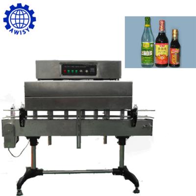 China High Speed ​​Automatic PVC Beverage Sleeve Shrink Labeling Machine For Bottles Lid for sale