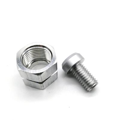 China Precision Aluminum Hex Head Socket Stainless Steel Custom Step Screw for sale