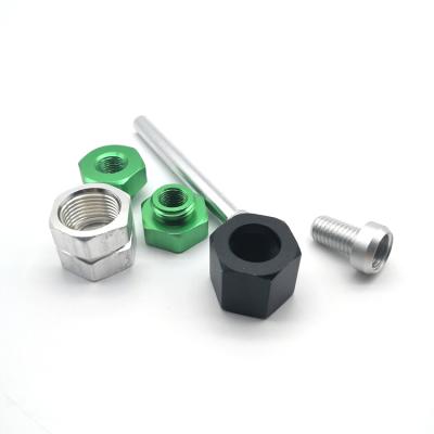 China China Custom Hex Aluminum Stainless Steel Head Shoulder Bolt For Computer Tether for sale