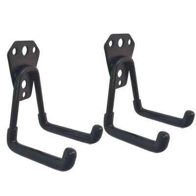 China Durable Wall Mount Tool Rack Hooks U L Hooks For Tools Heavy Objects Bulk Items for sale