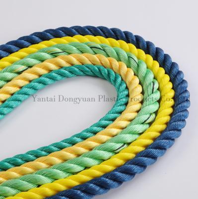 China Small agricultural price! 3 ply twisted rope for fishing and high strength industrial for sale