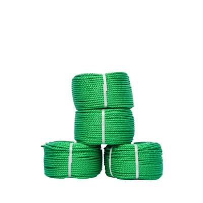 China Outdoor Climbing Wholesales High Tensile 3 Strand Twisted Pe Rope for sale