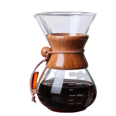 China High Quality LID Coffee Filter Cone Drip Set With Stainless Steel for sale