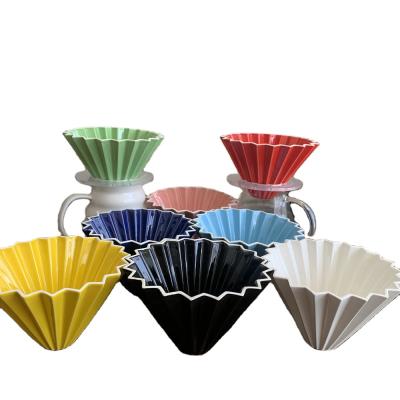 China Viable Factory Direct Sales V60 Pour Over Coffee Dripper Coffee Filter Cup for sale