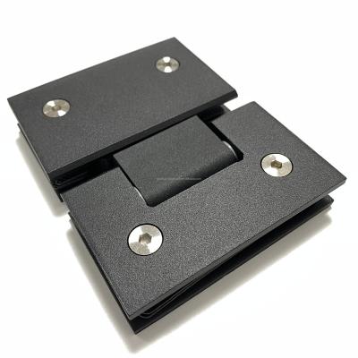 China High Quality Hotel Matte Black Precision Cast Stainless Steel Glass Clip for sale