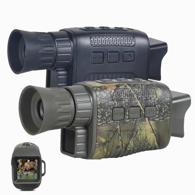 China Outdoor 4K 5X Digital Night Vision 2400M Zoom HD Monocular Infrared Camera Day And Night Digital Telescope For Hunting Tactical NV1000 for sale