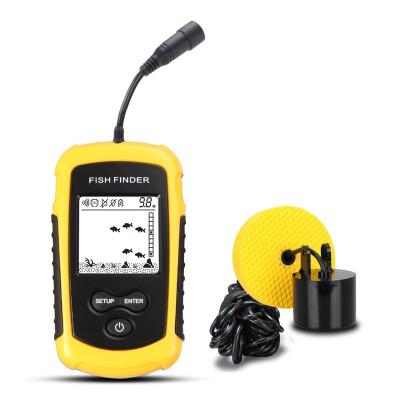 China Portable Fishing Echo Sounder FF1108-1 0.7-100m Magnifier Fish Finder Depth Sonar Alarm Ice Fishing Sonar Converter FF1108-1 for sale