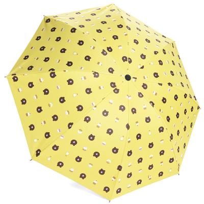 China Umbrellla Factory Direct Sale Cheapest Lowest Price 3 Folding Umbrella Manual for sale