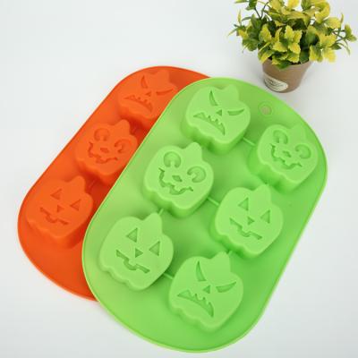 China Popular Sustainable Cake Mold Halloween Shape Cake Decorating Kit New Innovative Household Products Silicone Molds Creative DIY Mold for sale