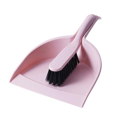 China Durable Hot Selling Long Handle Dust Pan And Brush Set Household Table Cleaning Brush for sale