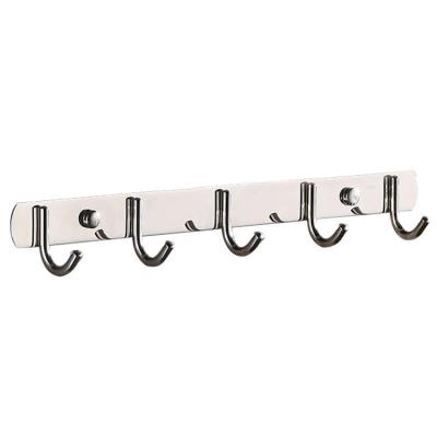 China Hot Sale Everstrong Stainless Steel Viable Hooks For Clothes Metal Wall Hook Hanging Wall Hook for sale