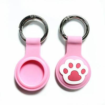 China Shockproof Custom Cartoon For Airtag Case Silicon Protective Case For Airtag Case Cover Key Ring Holder for sale