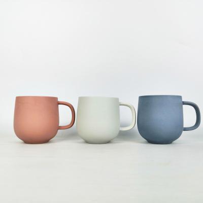 China Wholesale Cute Custom Ceramic Mug Cup Porcelain Coffee Mug With Handle for sale