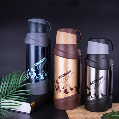 China Themos 2021 Wholesale PORTABLE High Quality Wall 50oz Double Handle Stainless Steel Vacuum Flask for sale