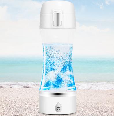 China Rechargeable Easy Operation With Usb Interface Glass Alkaline Maker Water Bottle Hydrogen Rich Generator for sale