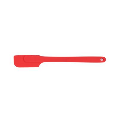 China Viable Silicone Pastry Spatula Heat Resistant Spatula For Baking Soft Grip Handle Baking Spatula for sale