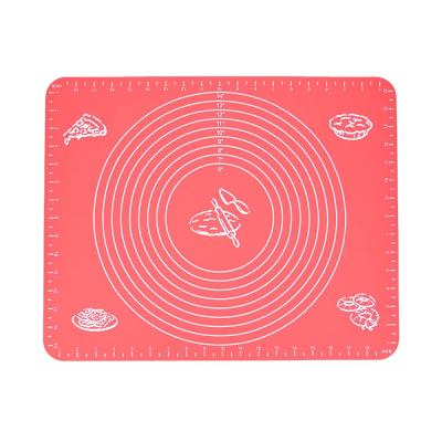 China Silicone Pastry Mat Non Stick Baking Mat Viable Fondant / Rolling Counter / Dough / Pastry Mat Oven Liner for sale