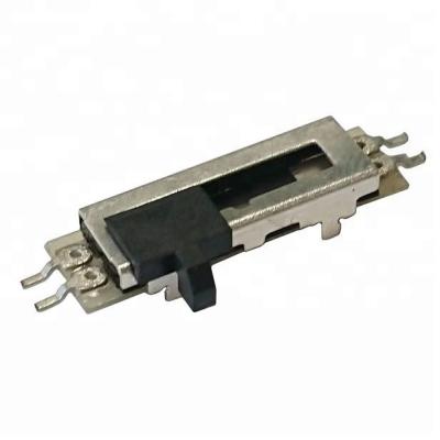 China Mount SL10NV (3.3) L2.2A (1.5) 10mm Miniature Slide Potentiometer Type Travel 4 Mono Pins SMD Reflow Solder Protection Technology Patent for sale