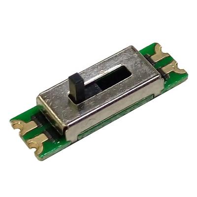 China Miniature Slide Mount SL05GH (2.5) 5mm Travel Stereo 4 Pins SMD Slide Potentiometer Reflow Solder Pad Technology Patent Certificate for sale