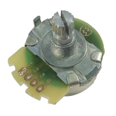 China Signal Output RG24K-360-3T Potentiometer Sensor 24mm Long Current Time 360 ​​Degree Height Precision Voltage Divider Controller Signal Output for sale