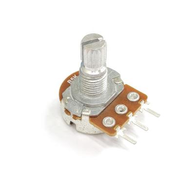 China PC Pin RA 16K1 16mm Carbon Film Guitar Amp Head Potentiometer Wiki Conductive Plastic Rotary Encoder Fritzing Rotary Encoder Use for sale