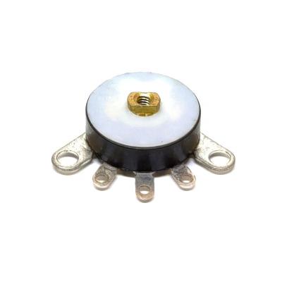 China Wire leads RB12N1W 12mm Bakelie cast potentiometer with rotary switch act together with M1.7 screws and 16mm 20mm thumb turntable for sale