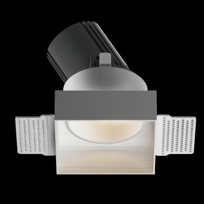 China Modern Bathroom Lighting Square Adjustable Dimmable Lights Outdoor Indoor Led Ceil Downlight Recessed Lamps for sale